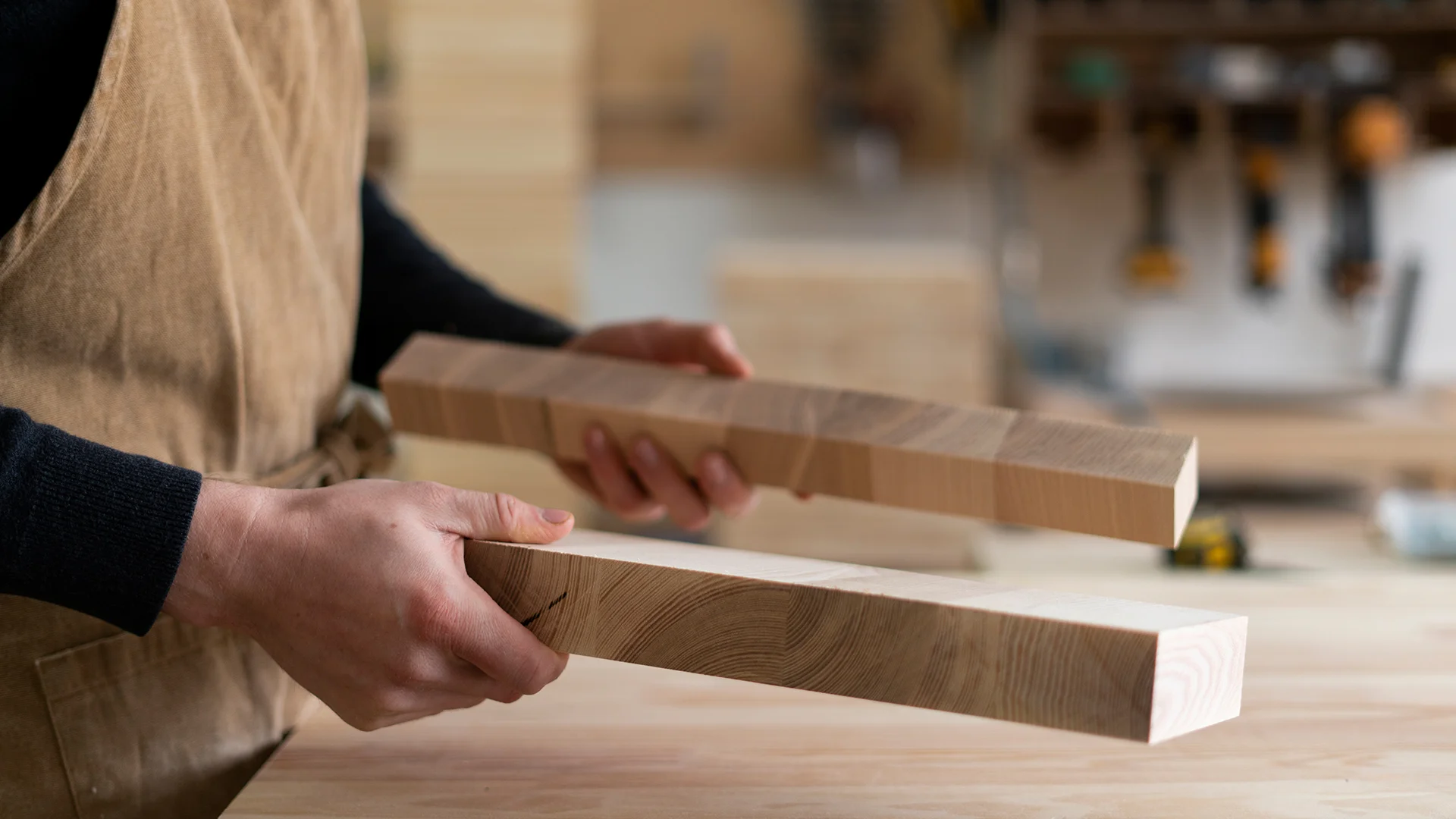 Man working in a wood engraving
